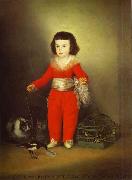 Francisco Jose de Goya Don Manuel Osorio Manrique de Zunica oil on canvas